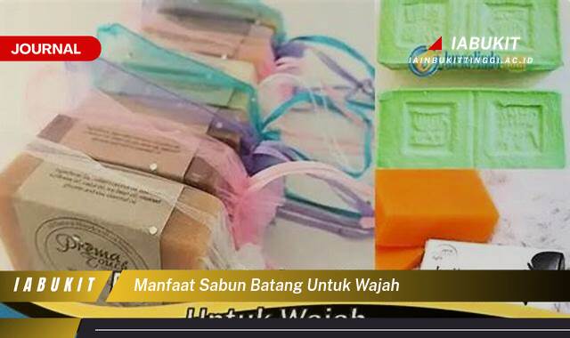 Inilah 8 Manfaat Sabun Batang untuk Wajah,  Mitos vs. Fakta dan Rekomendasi Terbaik