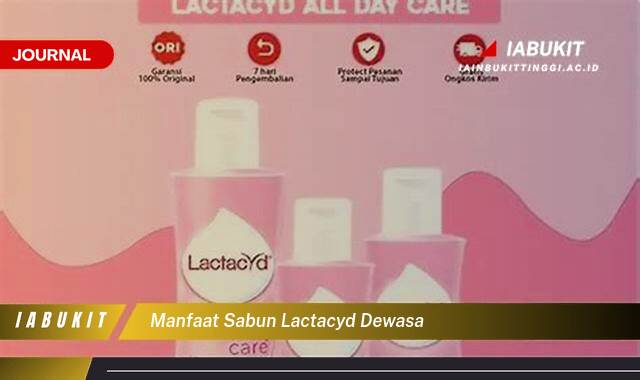Inilah 9 Manfaat Sabun Lactacyd Dewasa untuk Kesehatan Area Kewanitaan Anda