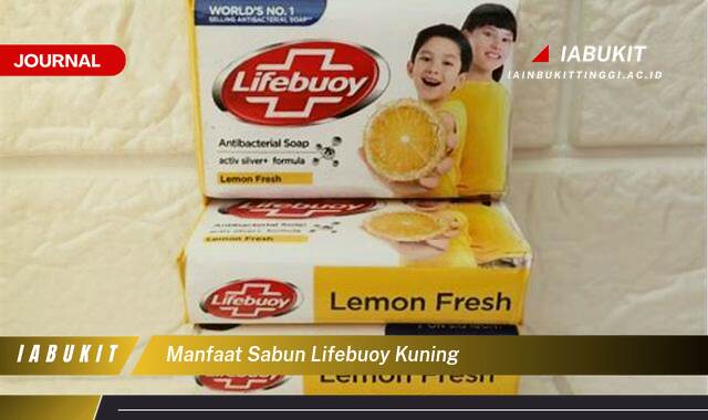 Inilah 8 Manfaat Sabun Lifebuoy Kuning untuk Kesehatan Kulit Keluarga Anda