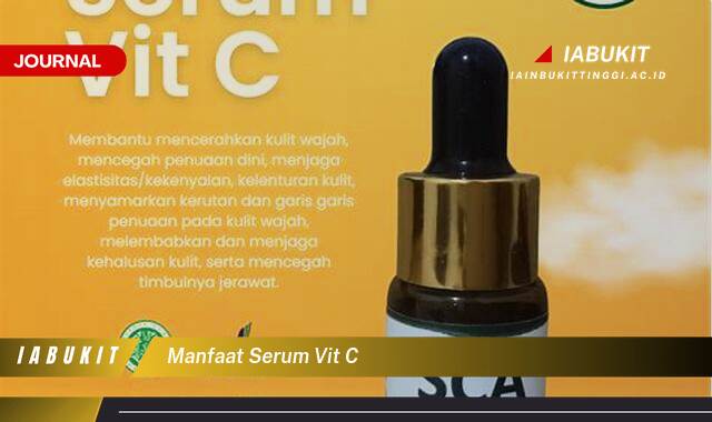 Inilah 8 Manfaat Serum Vit C untuk Kulit Cerah, Sehat, dan Awet Muda