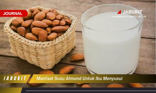 Inilah 8 Manfaat Susu Almond untuk Ibu Menyusui, Meningkatkan Kualitas ASI dan Menjaga Kesehatan Ibu