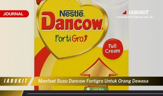 Inilah 9 Manfaat Susu Dancow Fortigro untuk Orang Dewasa, Meningkatkan Daya Tahan Tubuh dan Kesehatan Tulang