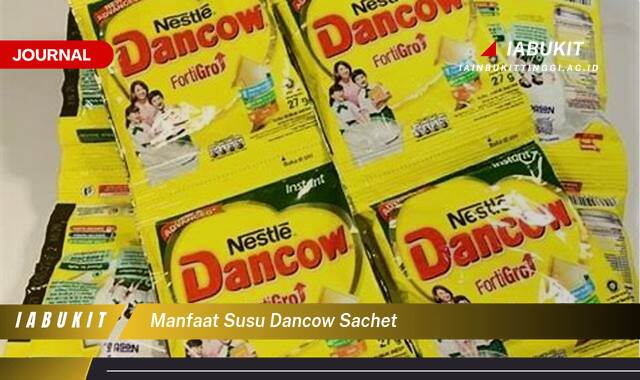 Inilah 8 Manfaat Susu Dancow Sachet untuk Kesehatan Anak dan Keluarga Anda