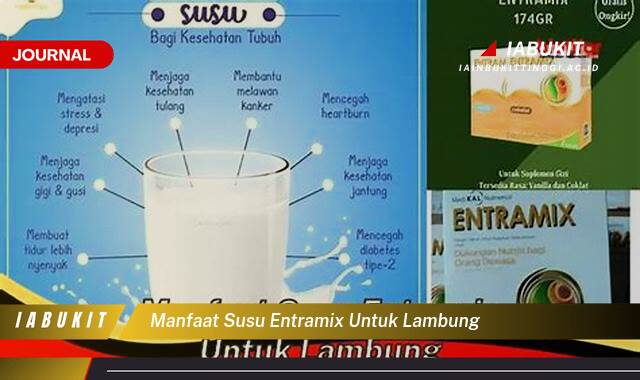 Inilah 10 Manfaat Susu Entramix untuk Lambung, Mengatasi Maag, Asam Lambung, dan Gangguan Pencernaan Lainnya