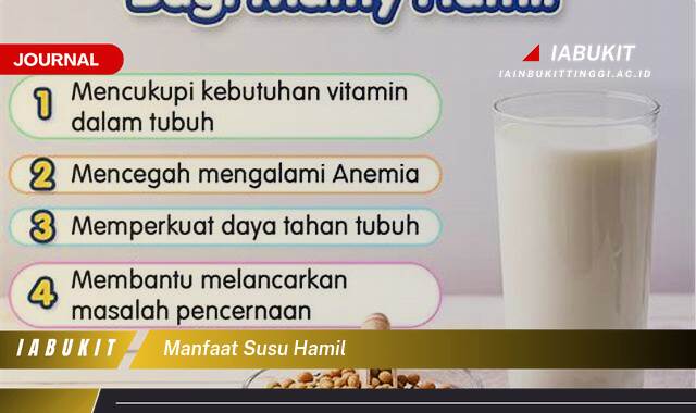 Inilah 8 Manfaat Susu Hamil untuk Ibu dan Janin, Panduan Lengkap