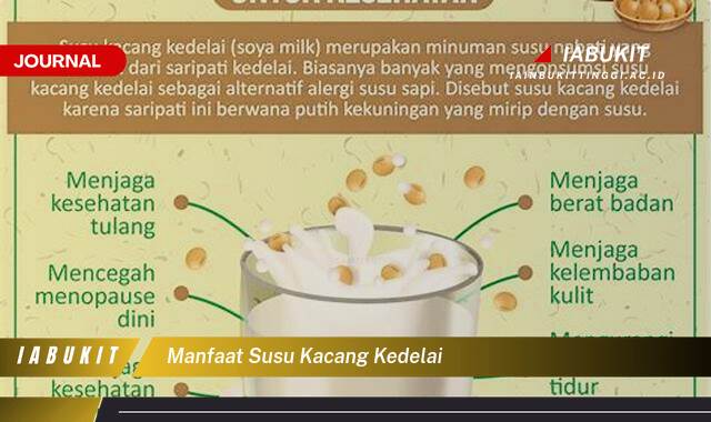 Inilah 9 Manfaat Susu Kacang Kedelai untuk Kesehatan Tubuh Anda