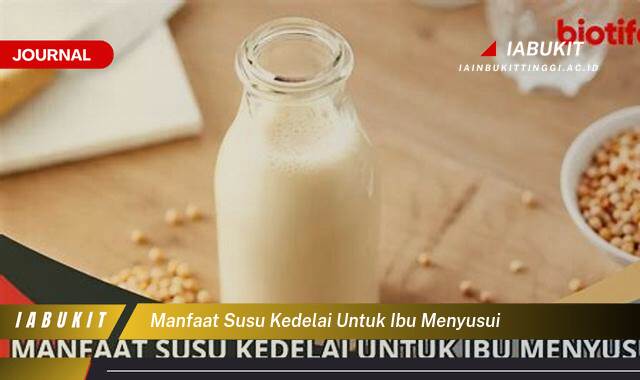 Inilah 9 Manfaat Susu Kedelai untuk Ibu Menyusui, Meningkatkan Produksi ASI dan Nutrisi Bayi