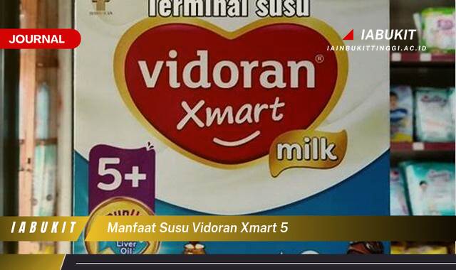 Inilah 9 Manfaat Susu Vidoran Xmart 5 untuk Tumbuh Kembang Optimal Si Kecil