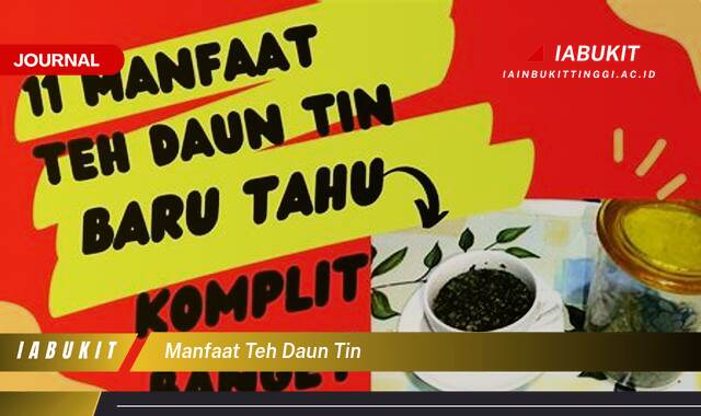 Inilah 9 Manfaat Teh Daun Tin untuk Kesehatan Anda