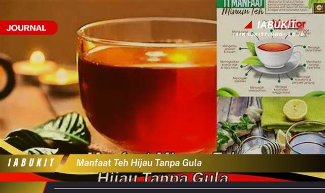 Inilah 10 Manfaat Teh Hijau Tanpa Gula untuk Kesehatan Tubuh Anda