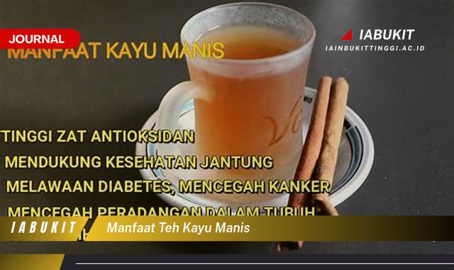 Inilah 9 Manfaat Teh Kayu Manis untuk Kesehatan Anda yang Menakjubkan