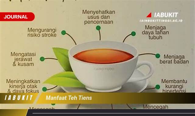Inilah 8 Manfaat Teh Tiens untuk Kesehatan Tubuh Anda