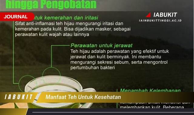 Inilah 10 Manfaat Teh untuk Kesehatan, Panduan Lengkap dari Jenis hingga Cara Penyajian