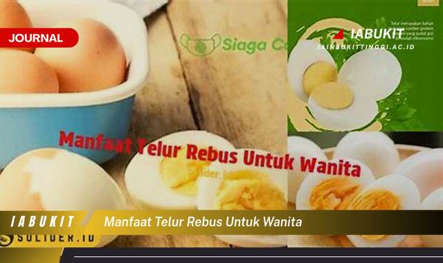 Inilah 10 Manfaat Telur Rebus untuk Wanita, Kesehatan, Diet, dan Kecantikan