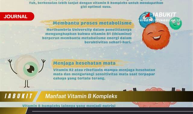 Inilah 8 Manfaat Vitamin B Kompleks untuk Kesehatan Tubuh Anda Secara Keseluruhan