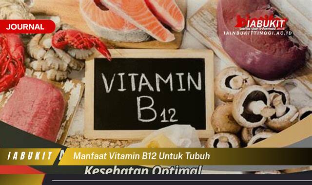 Inilah 10 Manfaat Vitamin B12 untuk Tubuh, Dari Energi Hingga Kesehatan Saraf