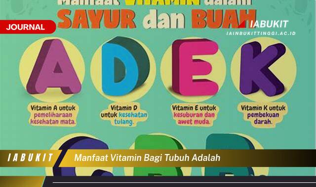 Inilah 10 Manfaat Vitamin bagi Tubuh, Panduan Lengkap dari A sampai Z