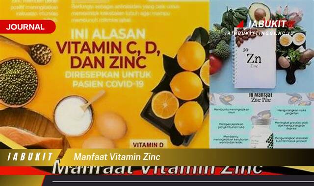 Inilah 9 Manfaat Vitamin Zinc untuk Kesehatan Tubuh Anda secara Lengkap